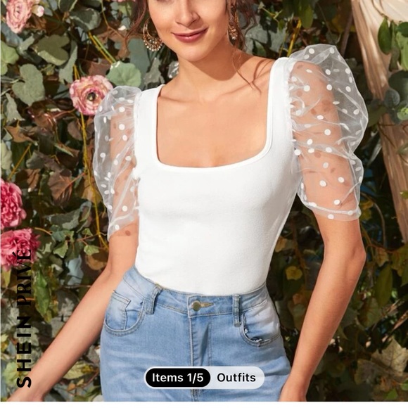 EUC SHEIN top size small(US 4) - Picture 3 of 7